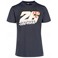 pritelli 1833502-L Dani pedrosa 26 Moto GP Logo Camiseta Oficial de 2018- Gris Antracita